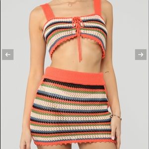 Fashion nova knit set